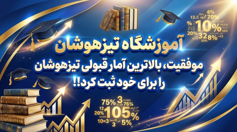 آموزشگاه تیزهوشان موفقیت، بالاترین آمار قبولی تیزهوشان را برای خود ثبت کرد!!